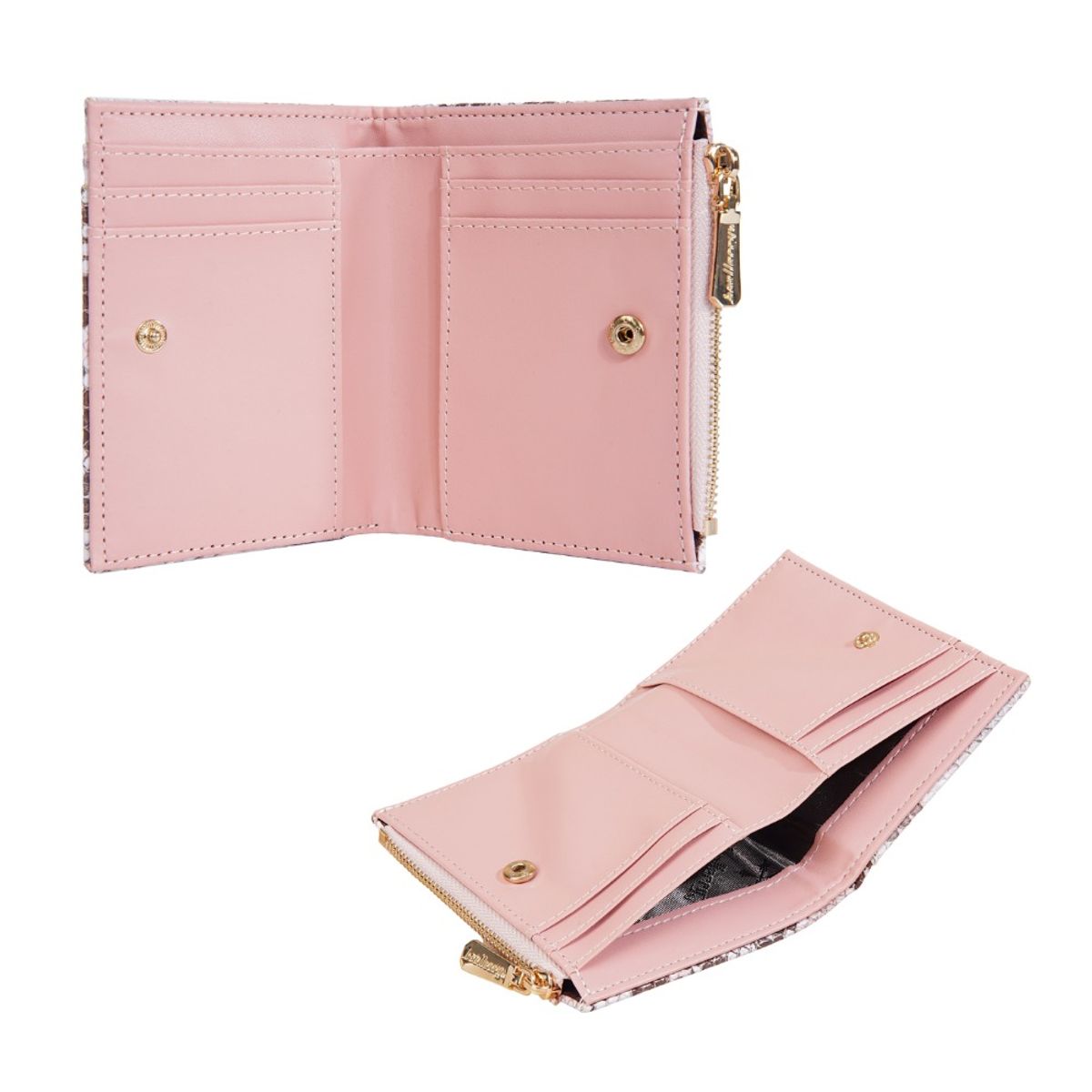 BAELLERRY - Billetera de cuero vegano PU para dama N8339