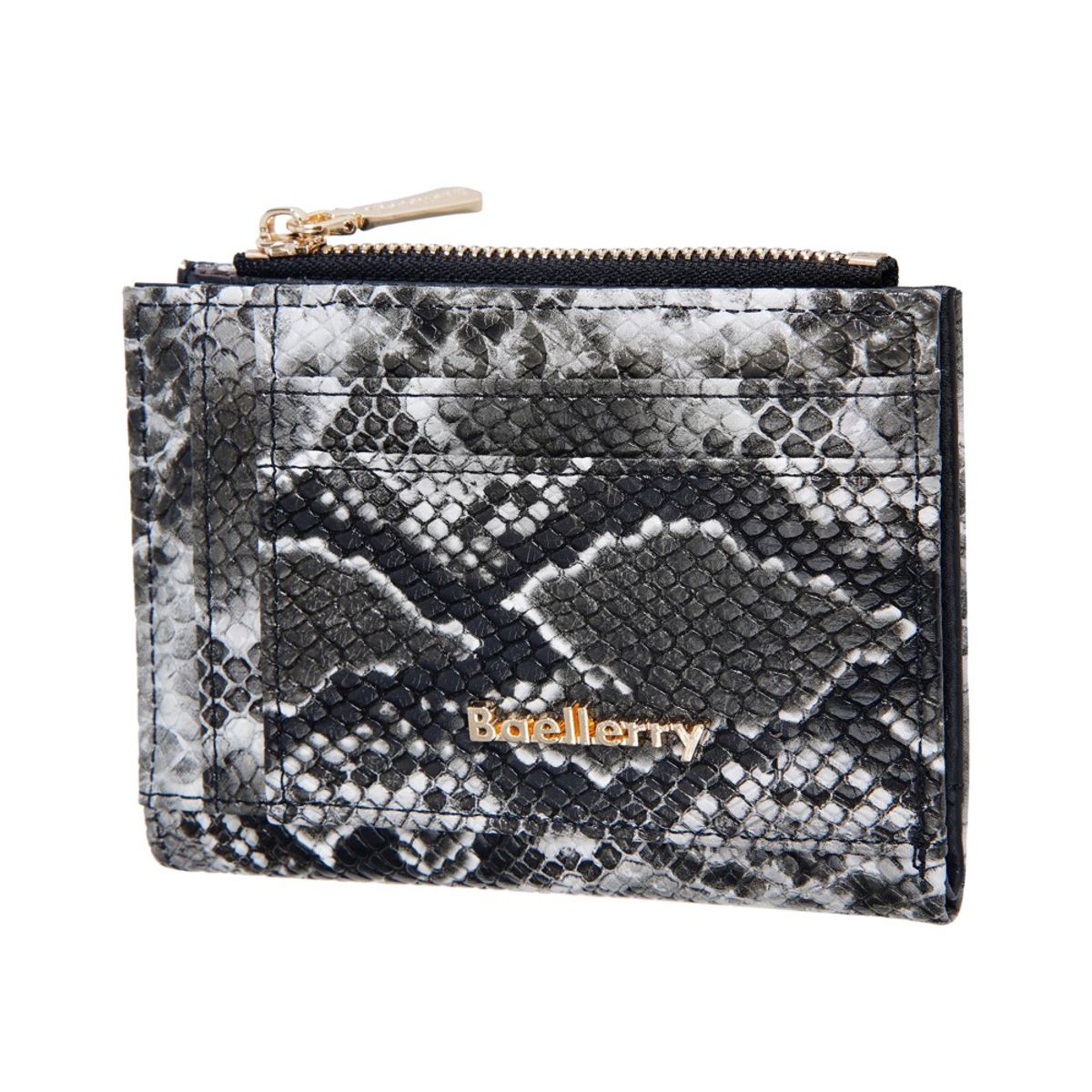 BAELLERRY - Billetera de cuero vegano PU para dama N8339