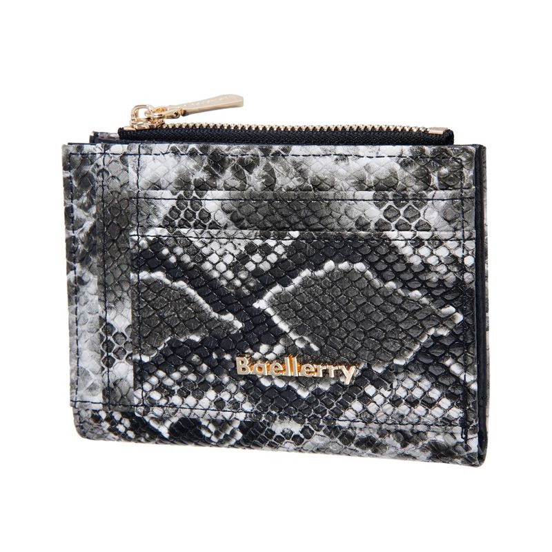 BAELLERRY - Billetera de cuero vegano PU para dama N8339