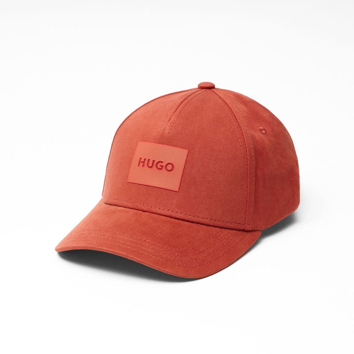 HUGO BOSS - Hugo - Gorra de sarga de algodón con etiqueta con logo