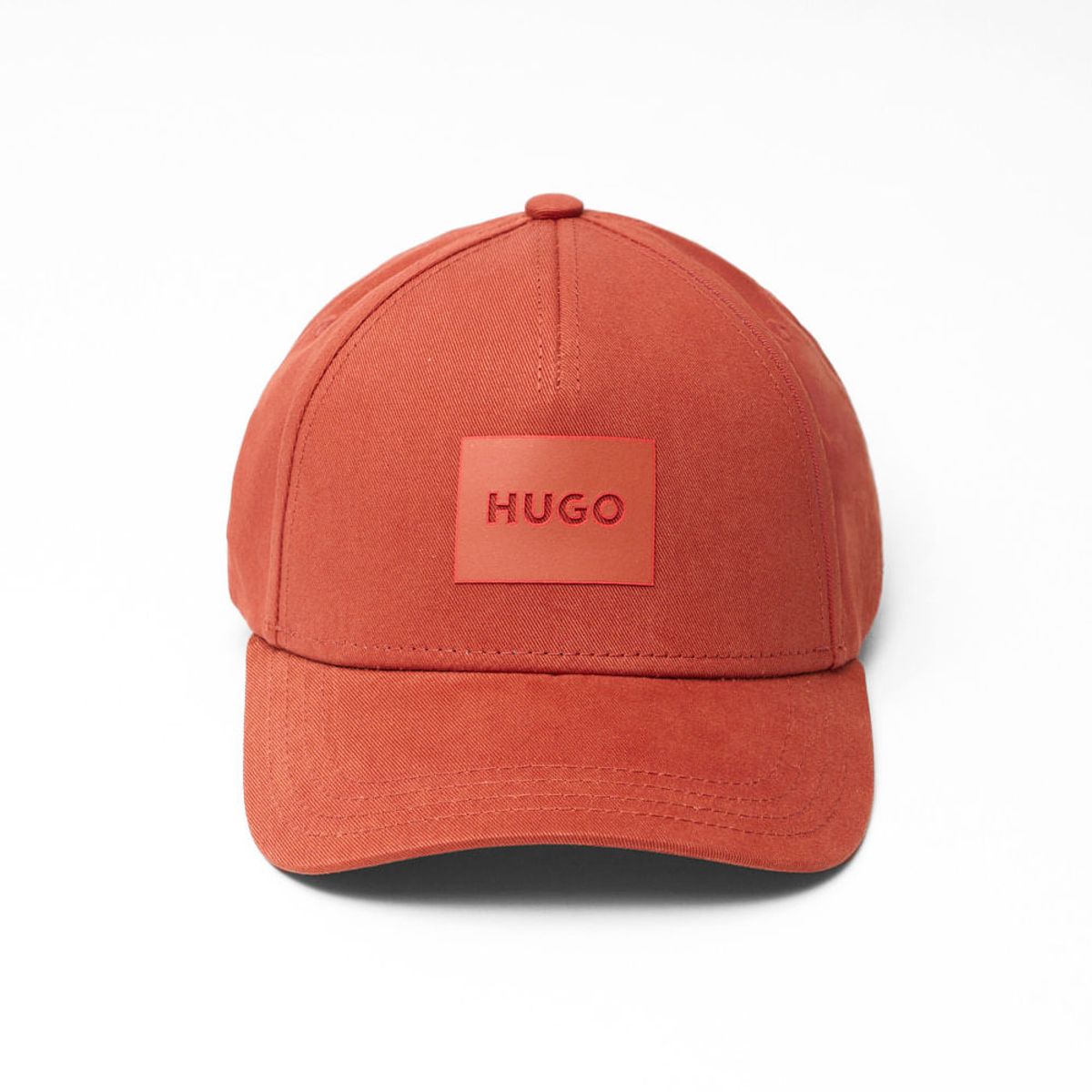 HUGO BOSS - Hugo - Gorra de sarga de algodón con etiqueta con logo