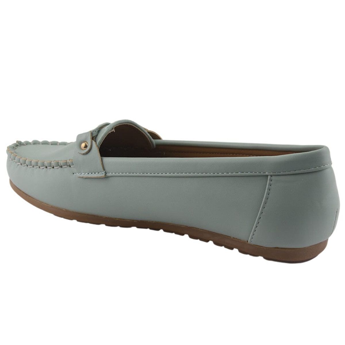 CHALADA - Mocasin Mujer Menta Plano Chalada Cusco-30