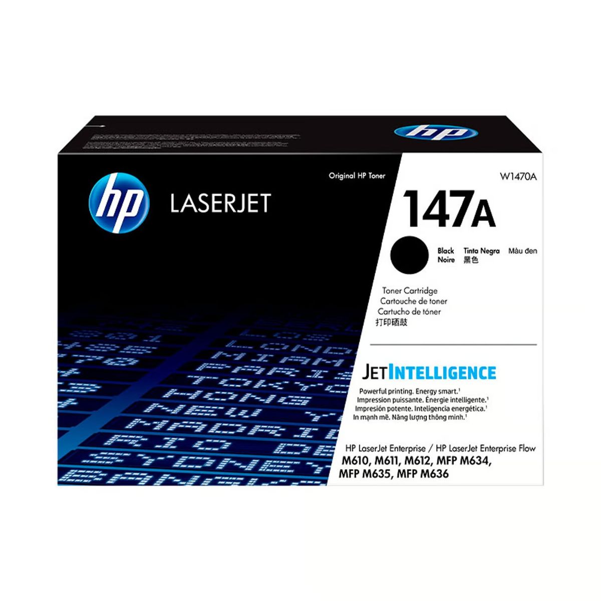 HP - Toner HP W1470A (147A) Negro 10,500 Pag. MFP M634, M635,M636.