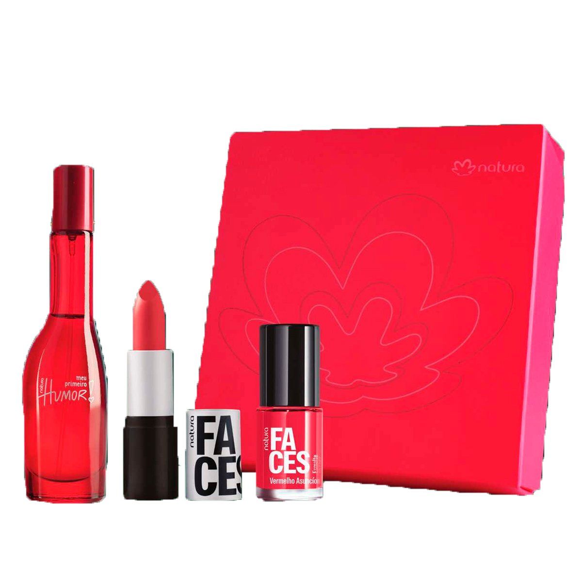 NATURA - Meu primer humor Mini Perfume con Labial y Esmalte