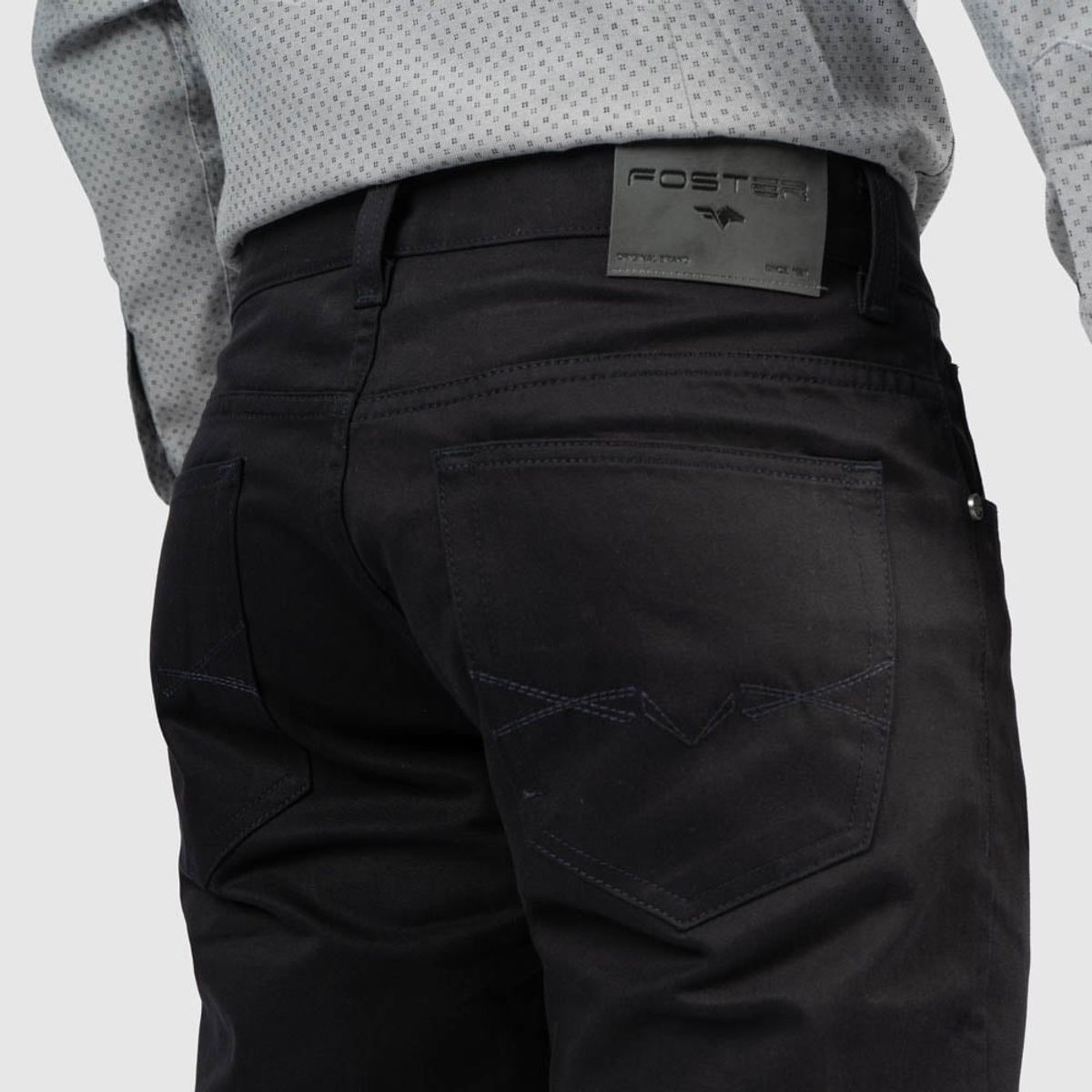 FOSTER - PANTALON CLASSIC DRILL DRILL - AZUL