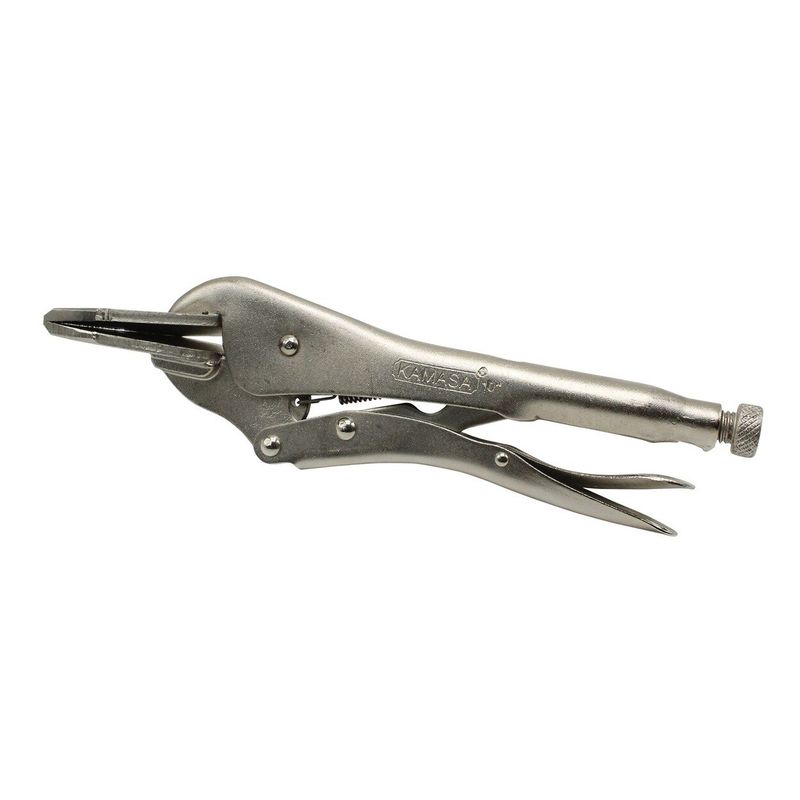 KAMASA - Alicate de Presión 10″ Pico de Pato Cromado