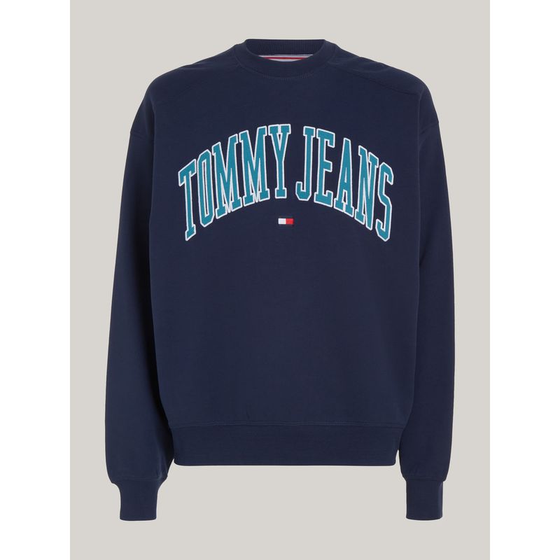 TOMMY HILFIGER - SWEATSHIRT TJM BOXY POP VARSITY CREW