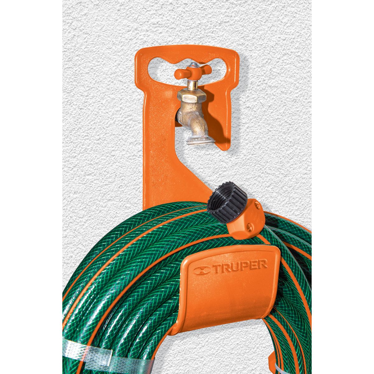 TRUPER - Gancho De Plástico  Para Manguera De Jardín