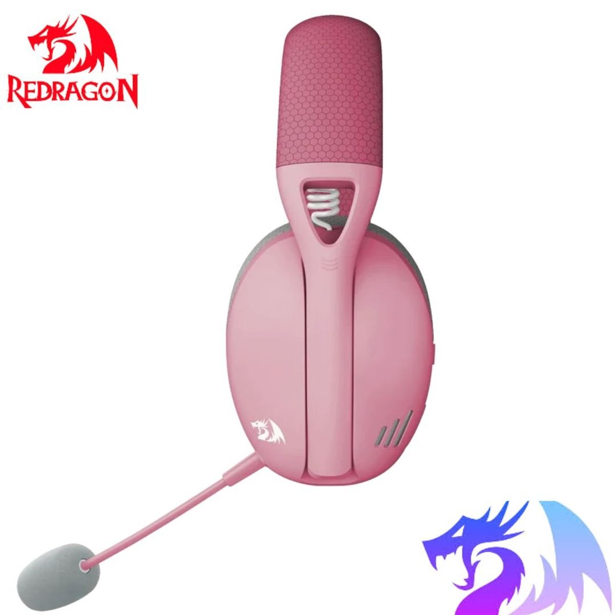 REDRAGON - Auriculares Redragon Ire Wireless H848 PINK
