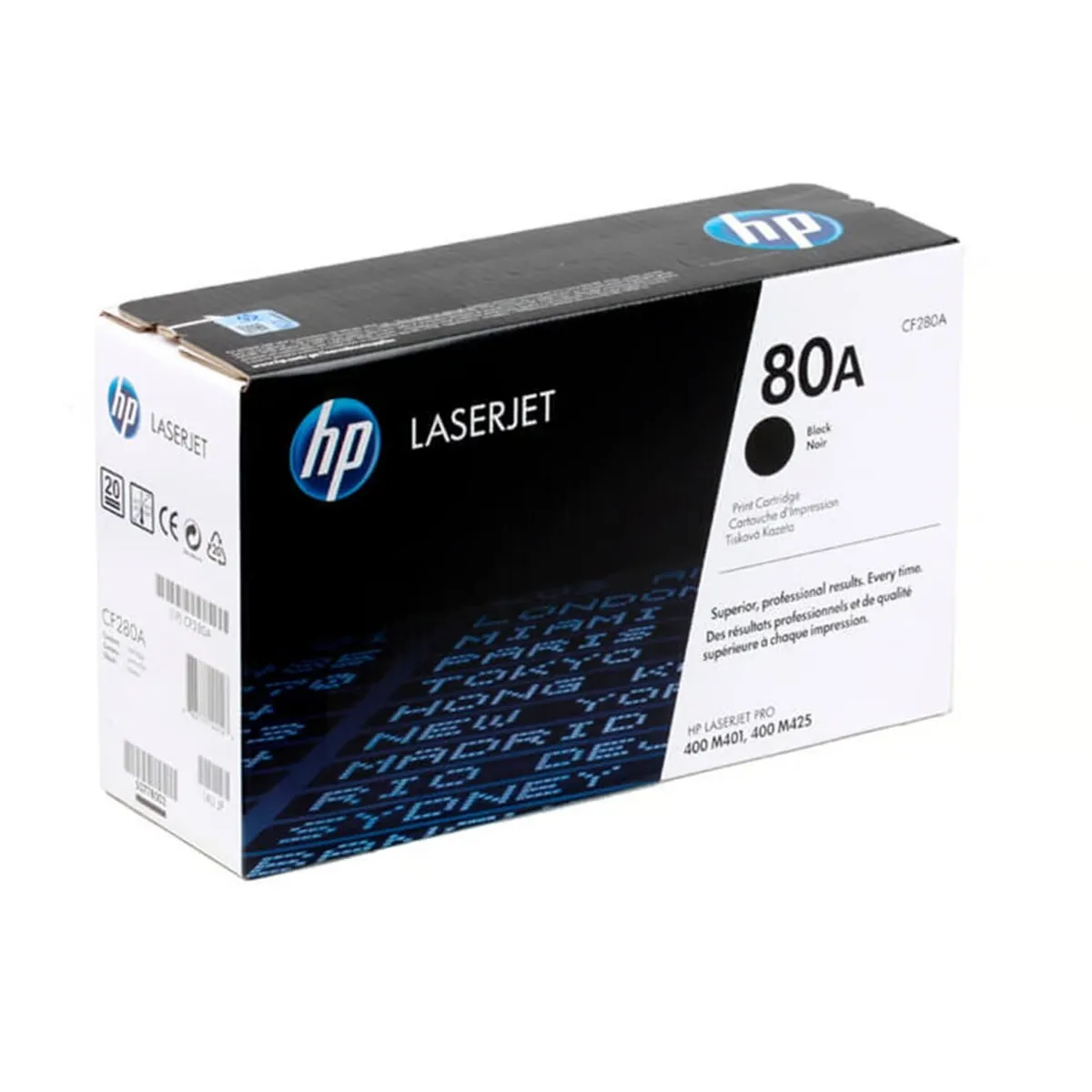 HP - TONER HP CF280A 80A NEGRO LJ M401N M425DN