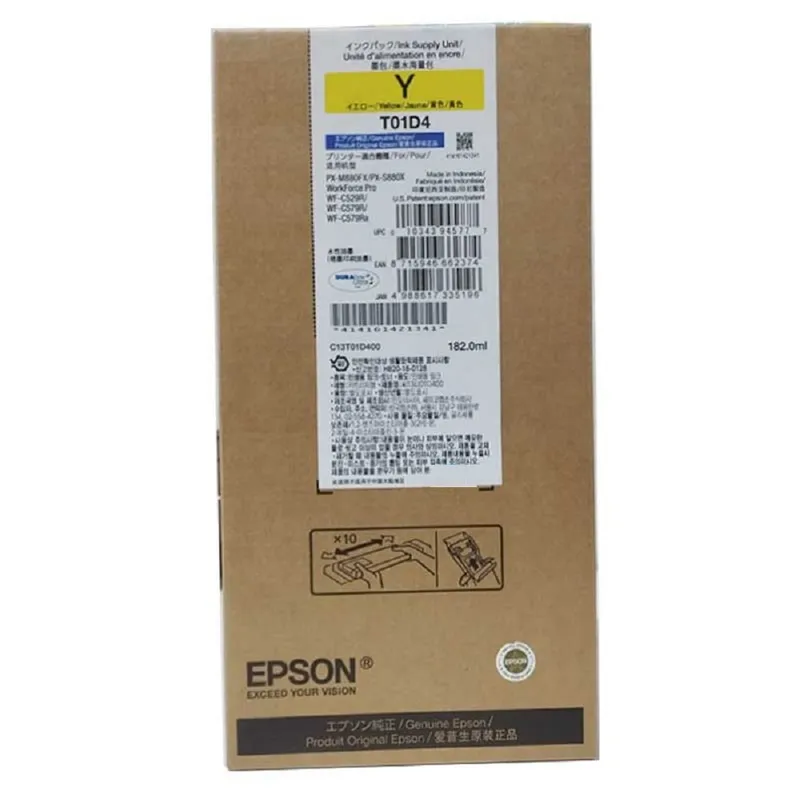 EPSON - Tinta Epson T01D Amarillo T01D420 - 182ml