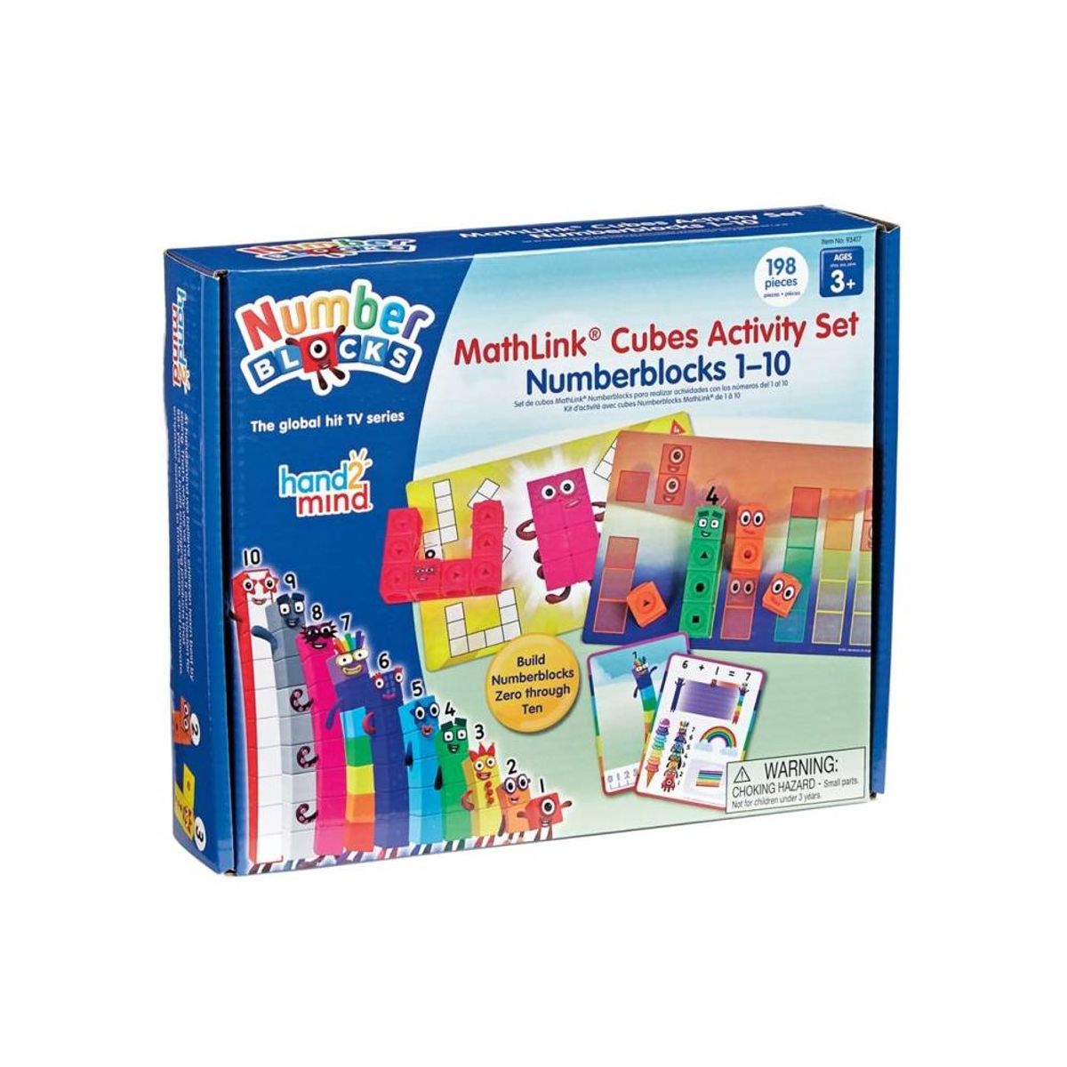 LEARNING - Mathlink Cubes Numberblocks 1-10 198 piezas