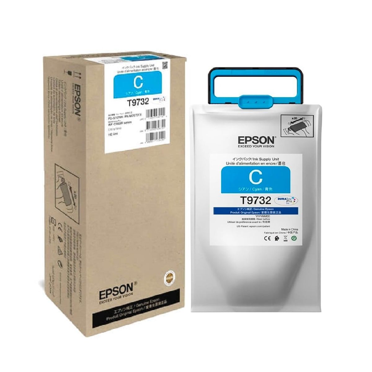 EPSON - Tinta Epson T973 Cian T973220 - 192ml