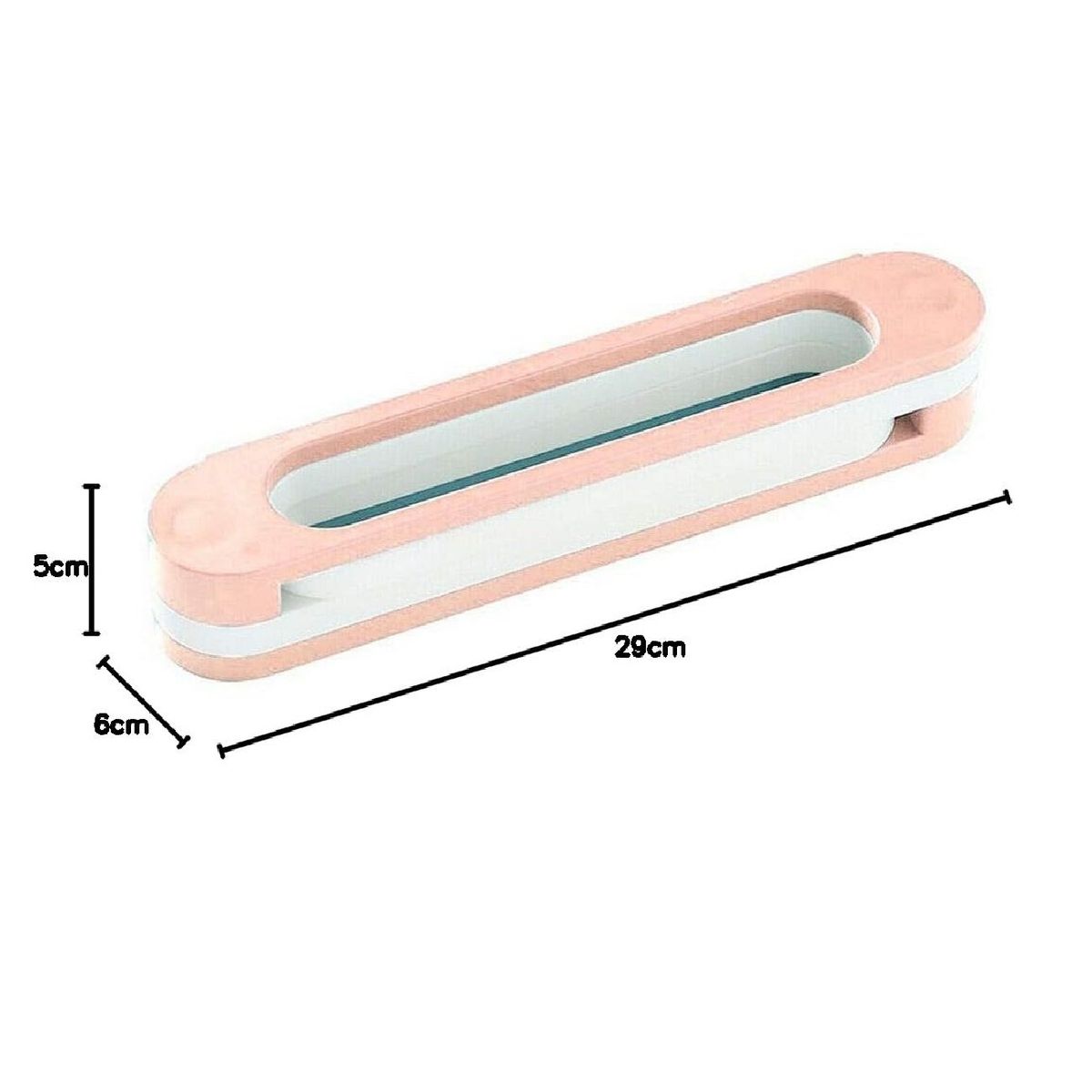 GENERICO - Pack 4 Colgadores de Baño Sandalias Toallas Plegable Estantes Rosado