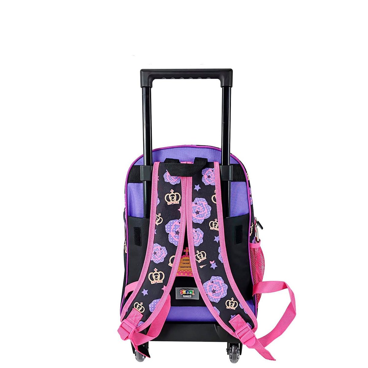 SCOOL - MOCHILA KUROMI OFICIO MALETA CON RUEDAS TMB ESPALDA LONCHERA EVA 3D