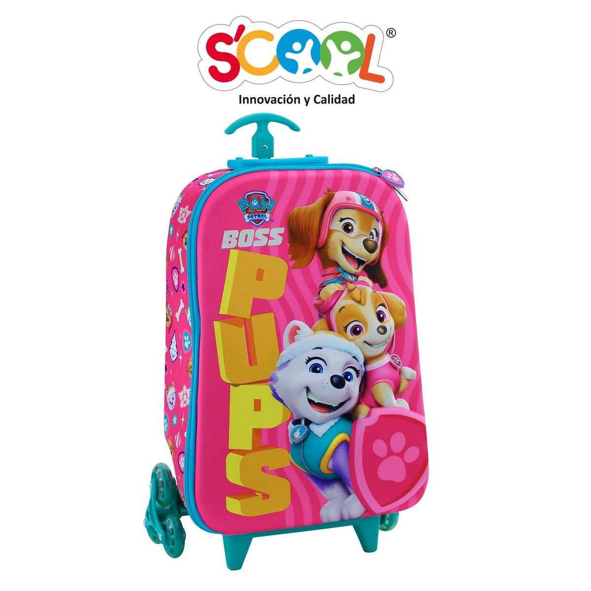 SCOOL - SET MALETA EVA 3D FULL PAW PATROL M SCOOL RANGER