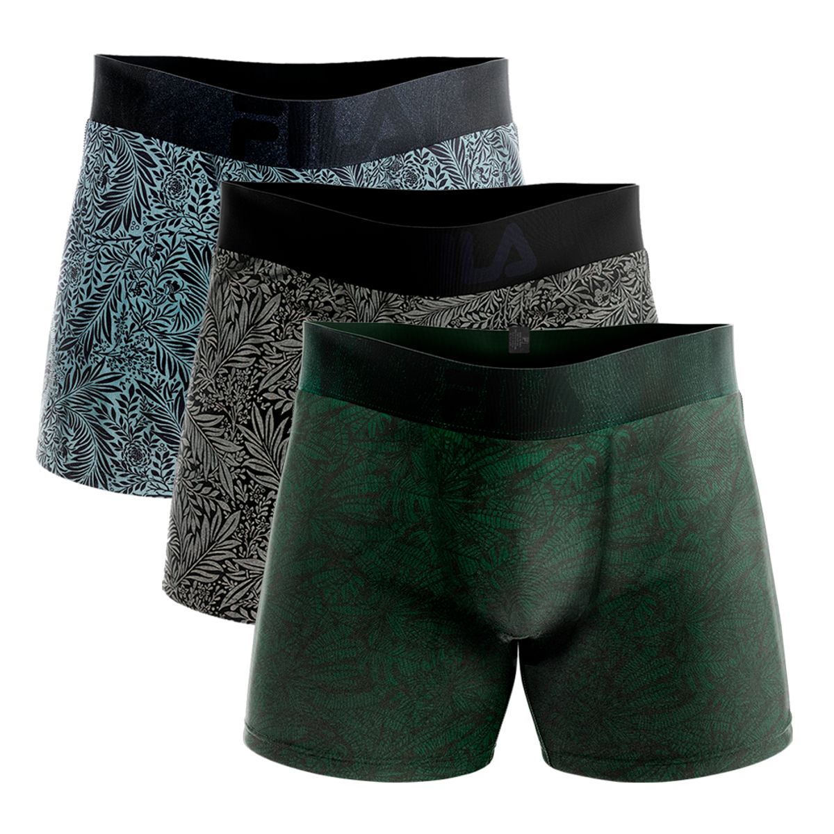 FILA - Pack x3 Bóxer Fila  Wild  Multicolor