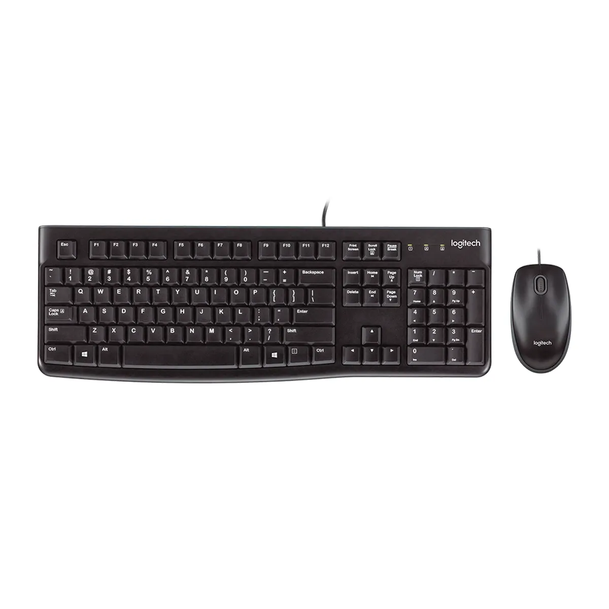 LOGITECH - Kit Teclado Y Mouse Logitech MK120 Alambrico USB