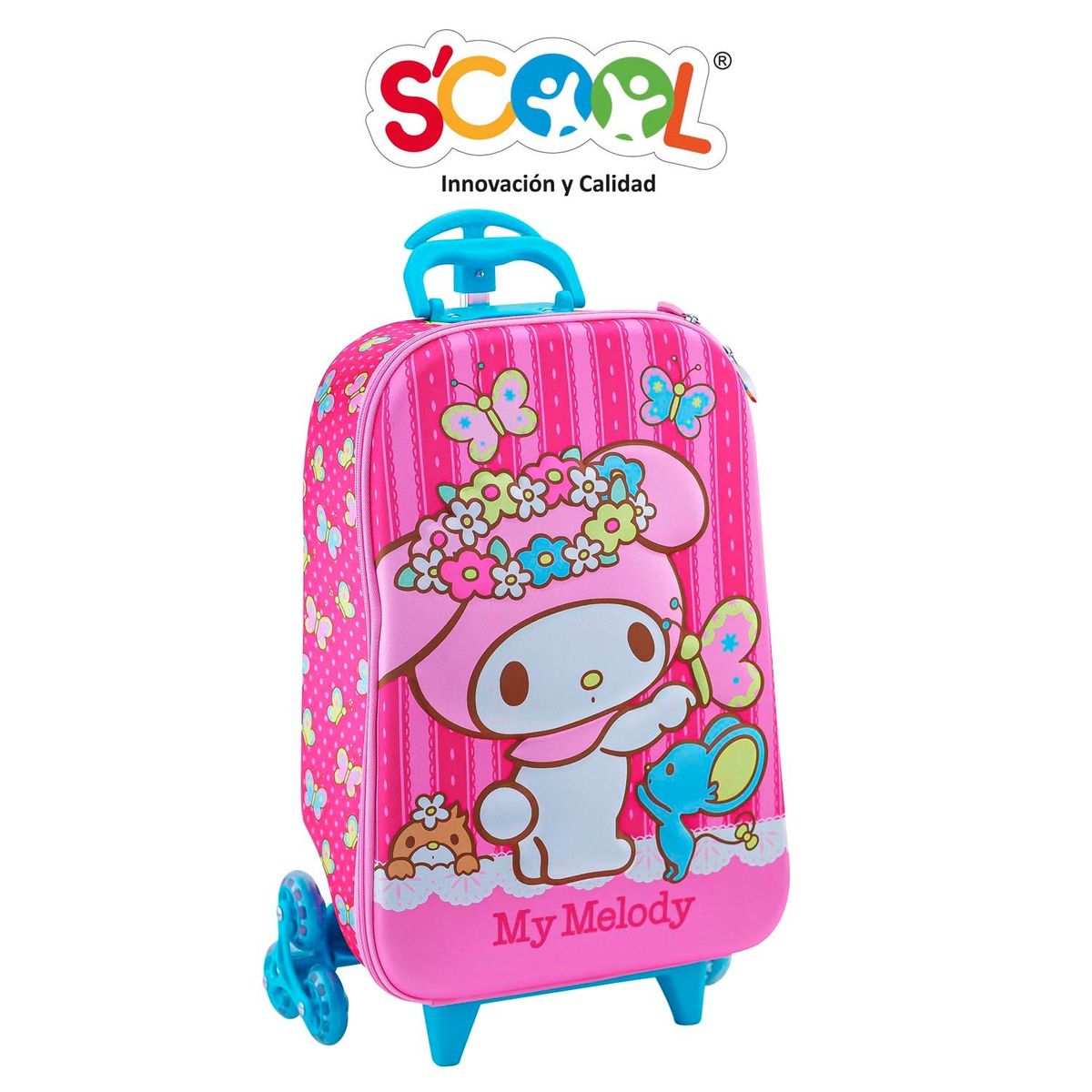 SCOOL - SET MALETA EVA 3D FULL MY MELODY SCOOL RANGER