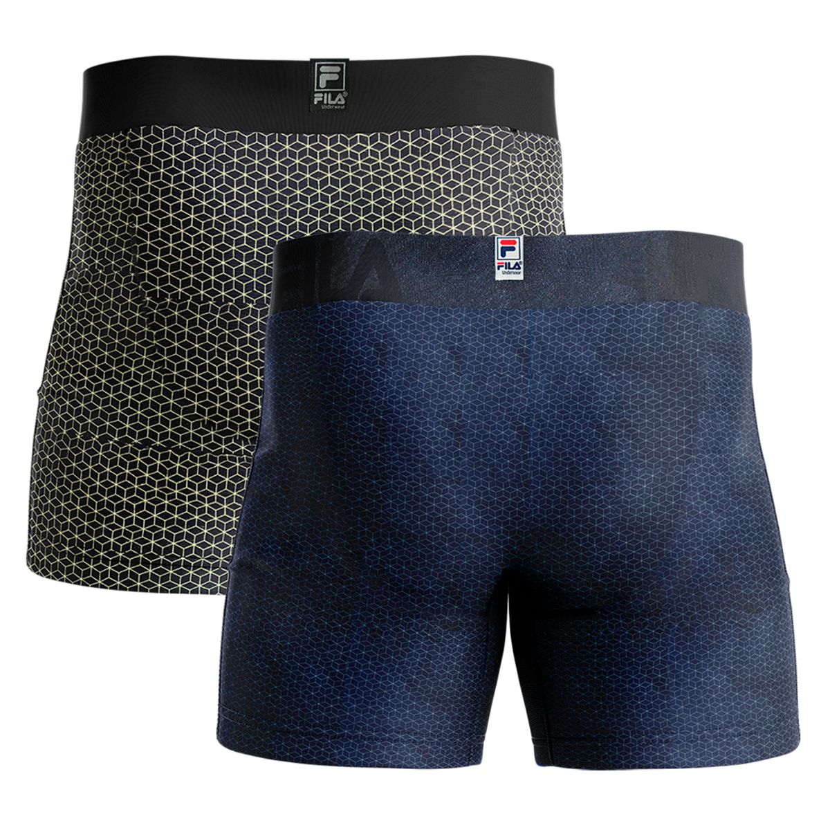 FILA - Pack x2 Bóxer Fila Estampado Cub FC 312