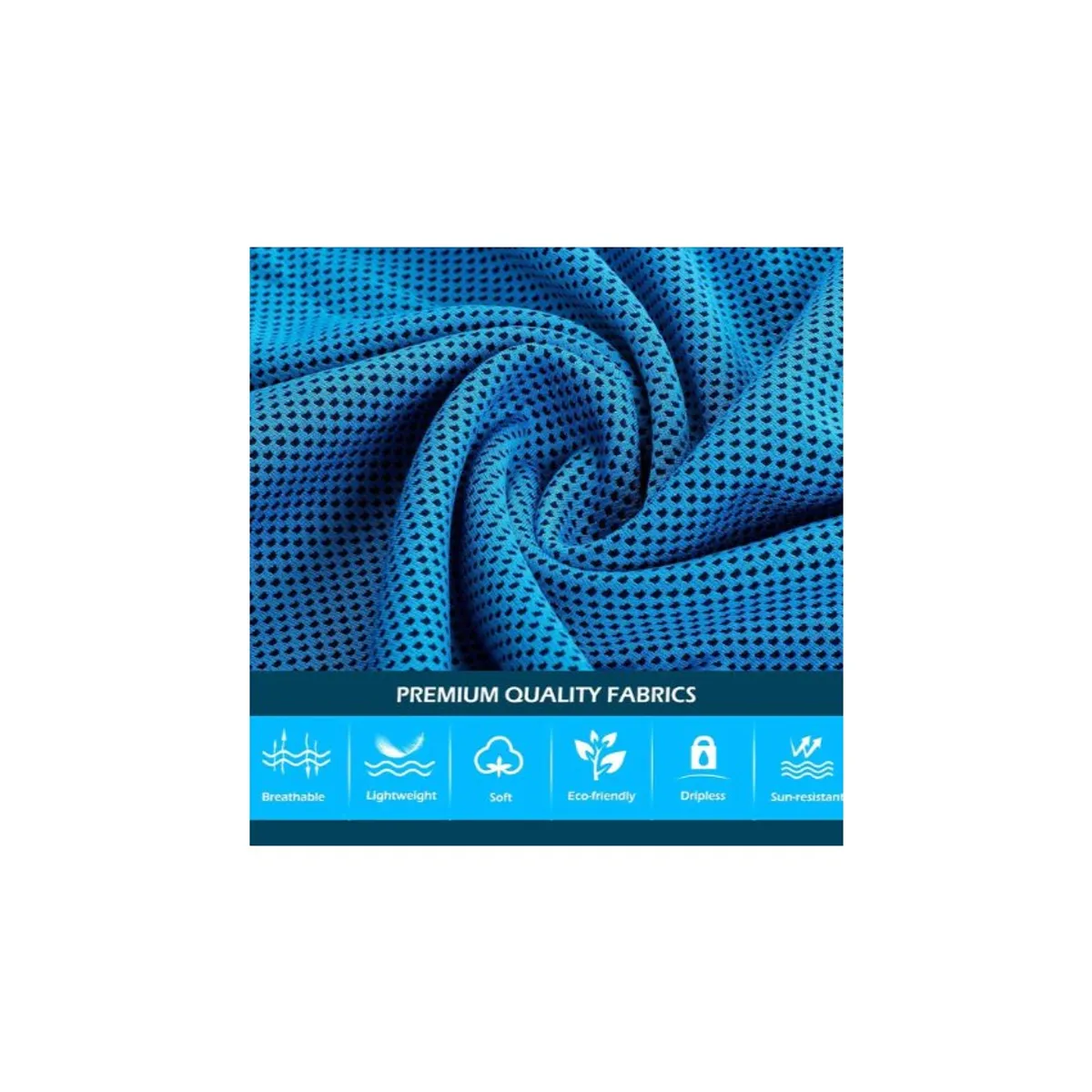 GENERICO - Pack 2 Toallas frías refrescantes relajante heladas