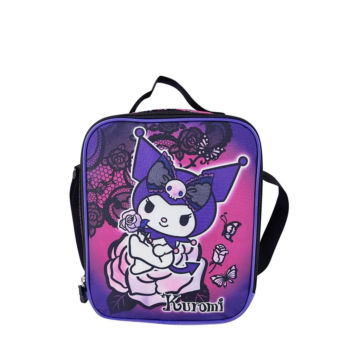 SCOOL - SET MOCHILA KUROMI OFICIO ESPALDA MALETA LONCHERA CARTUCHERA EVA 3D