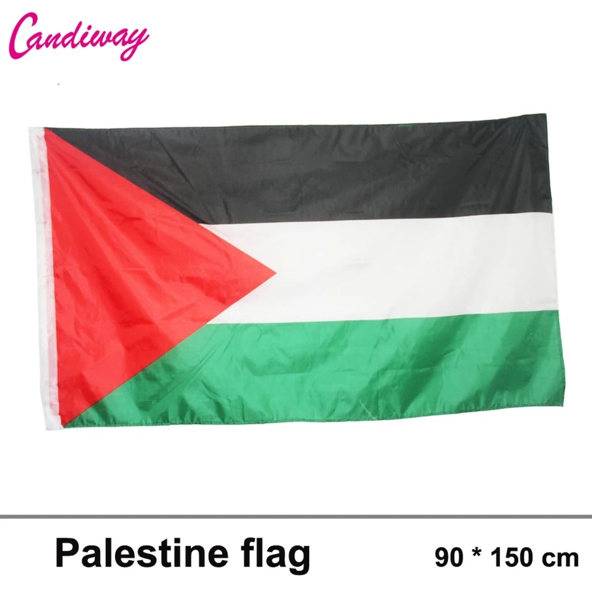GENERICO - Bandera De Palestina 60cm X 90cm Calidad A1