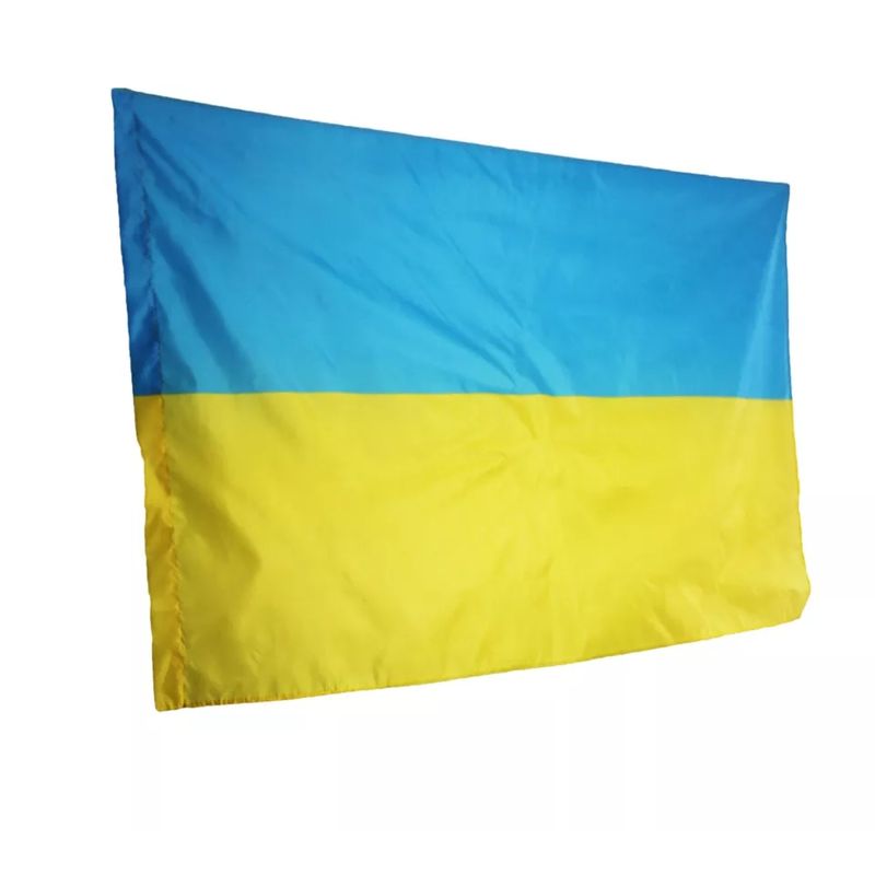 GENERICO - Bandera De Ucrania 60cm X 90cm Calidad A1