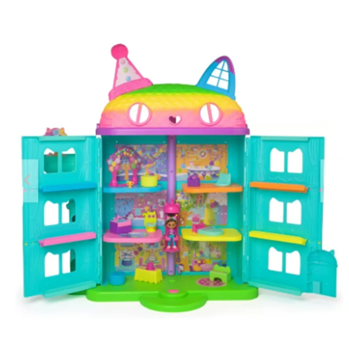 SPIN MASTER - Casa Gabby Dollhouse + Multi-Nivel + Figura Gabby