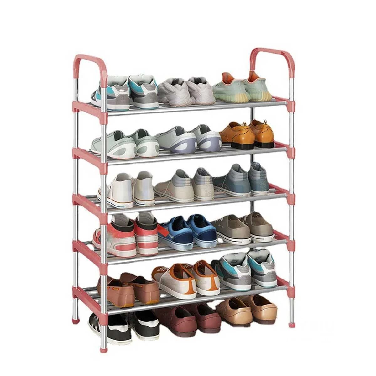 GENERICO - Estante Estable de Calzado 5 N Rosado Y+Ligas de Regalo