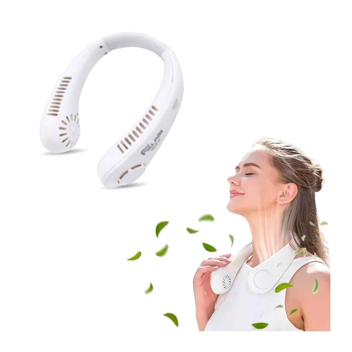 FULL MAX - Ventilador Para El Cuello - Portátil Recargable
