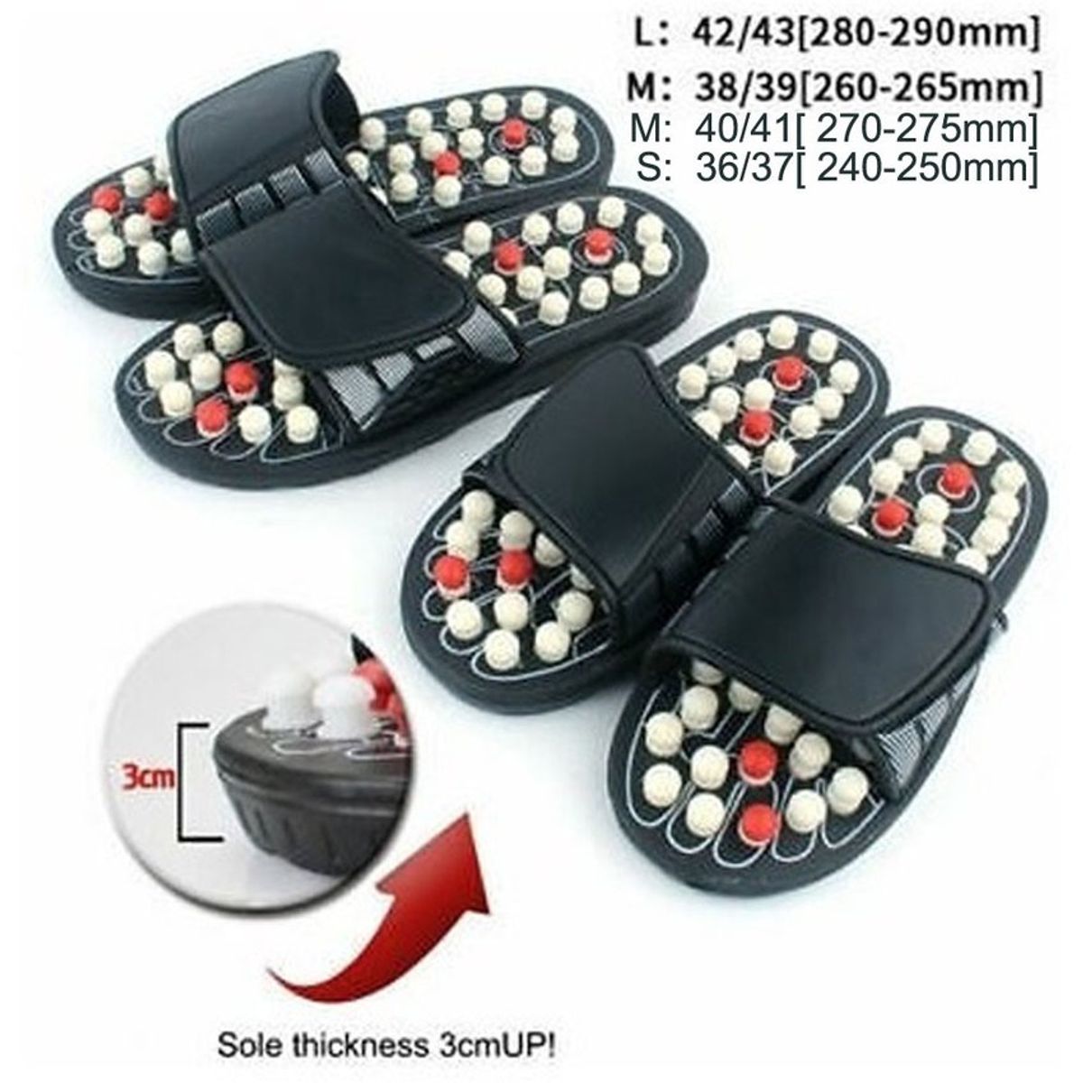 GENERICO - Masajeador Sandalias de Acupresión