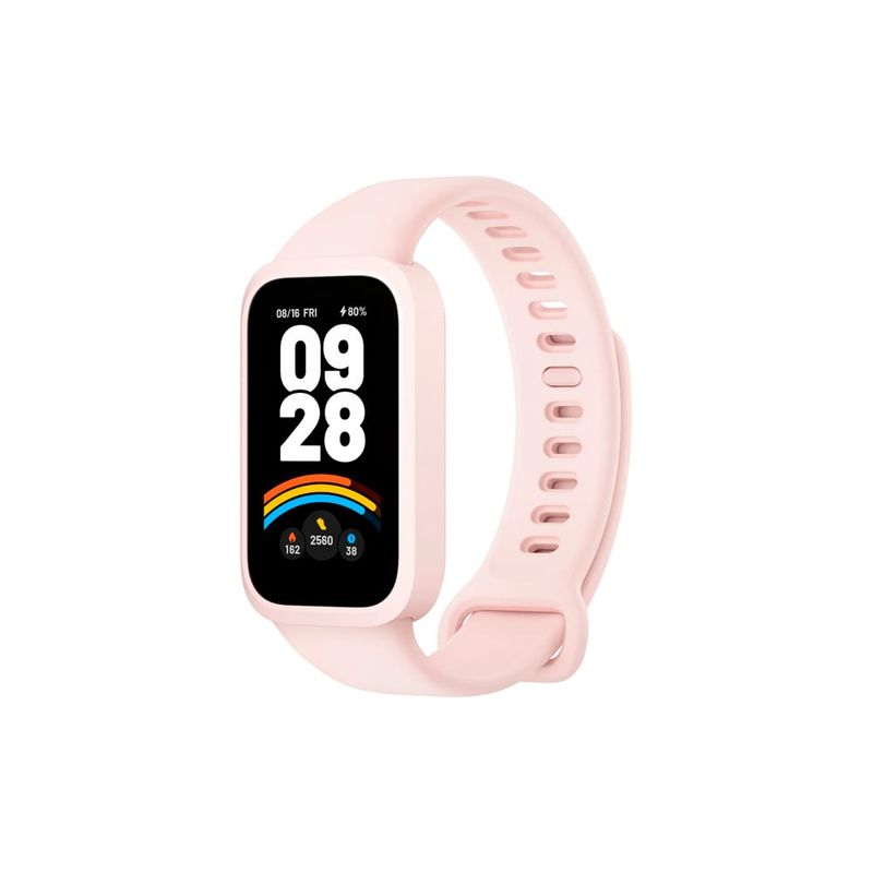 XIAOMI - Xiaomi Mi Smart Band 9 Active Rosa - Pulsera de Actividad