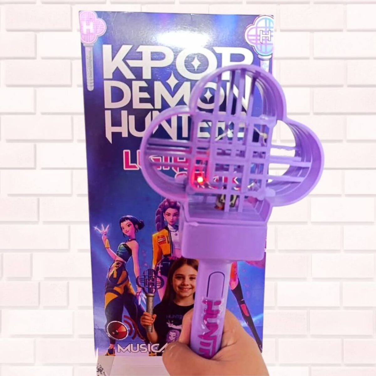 GENERICO - Lightstick Guerreras Kpop Musical con Luces Varita - Mide 25 cms