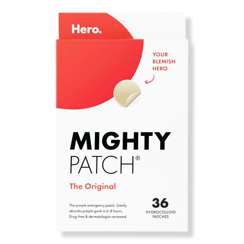 HERO COSMETICS - Mighty Patch Parches Para el Acné 36 unidades - Hero Cosmetics