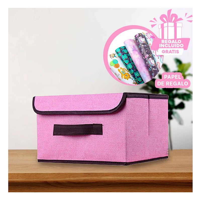 RYBIU IMPORT - Organizador Moderno en Rosado Y+Papel de Regalo