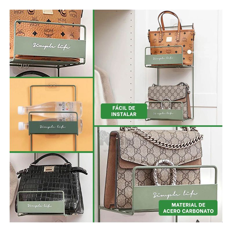 RYBIU IMPORT - Estante para Articulos de Dama Verde Y+Envoltorio de Regalo