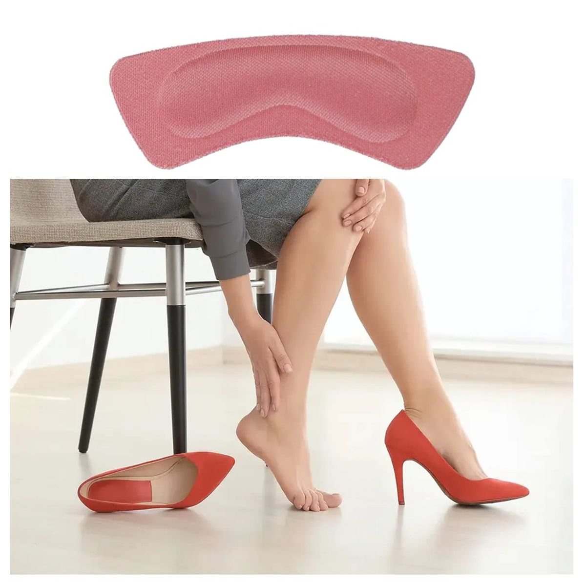 TODO FIT - Protector Talón Extra Suave Comodidad Volumen Zapatos Suelto