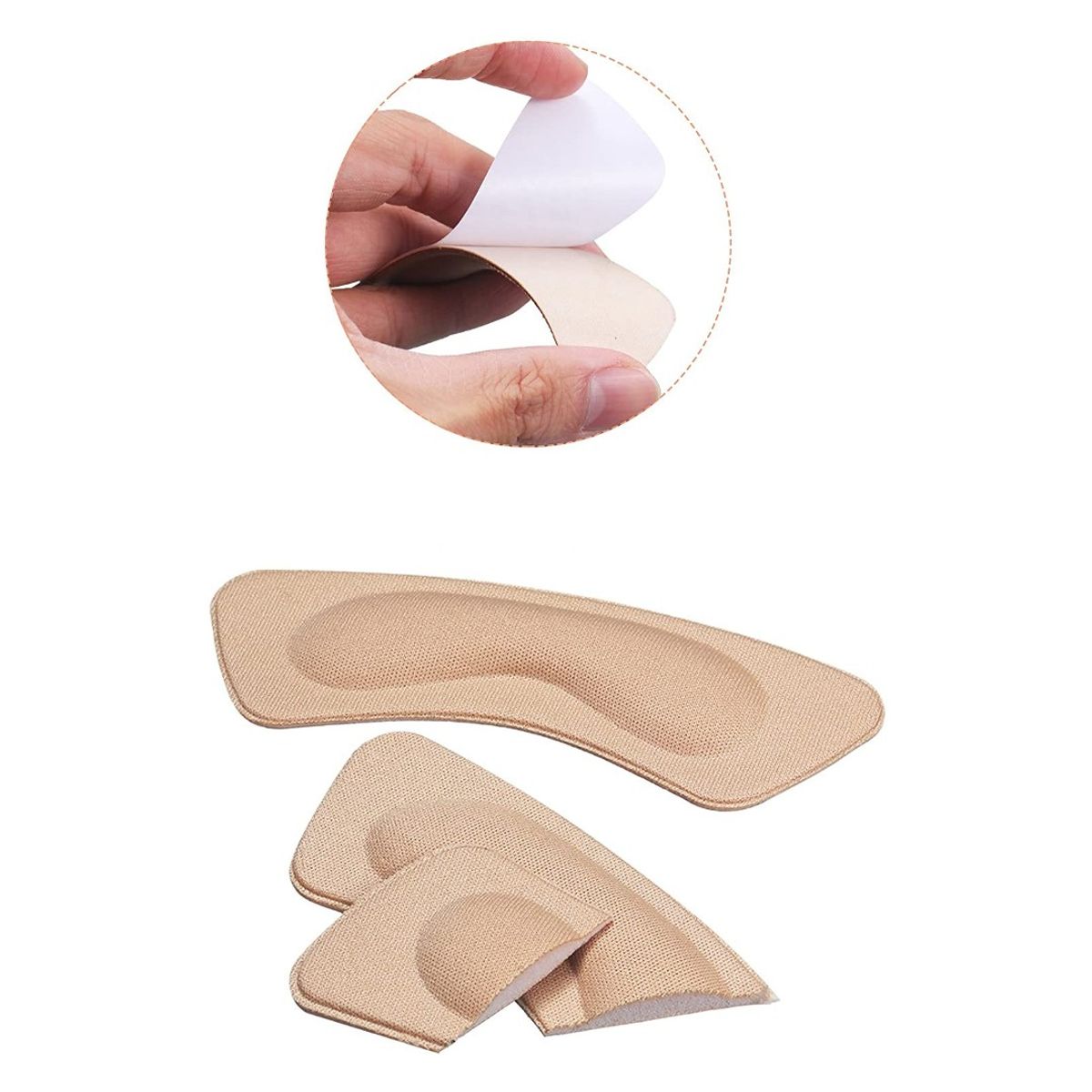 TODO FIT - Protector Talón Extra Suave Comodidad Volumen Zapatos Suelto