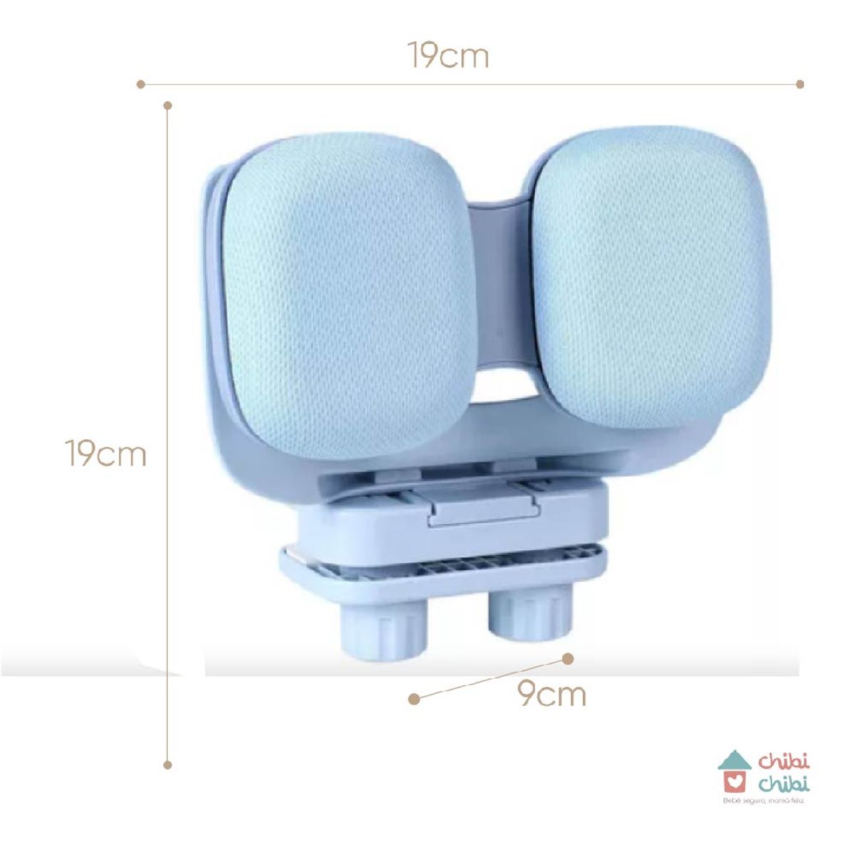 CHIBI CHIBI - Corrector de postura para niños - celeste