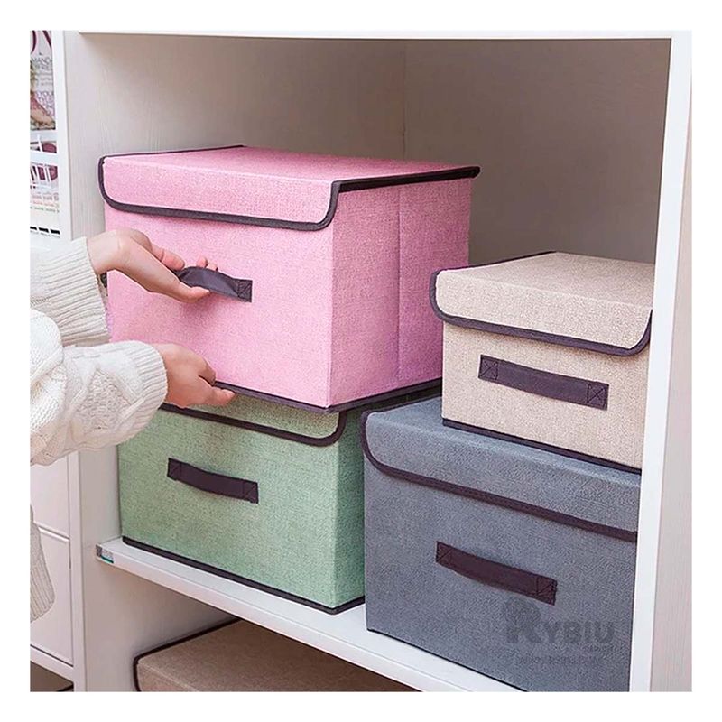 RYBIU IMPORT - Caja Organizadora Innovadora y Util en Color Rosado