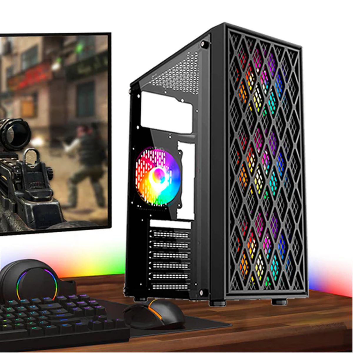 GENERICO - Computadora Pc Intel Core i5 3470  Monitor 22 fhd' RAM 8GB SSD 256GB