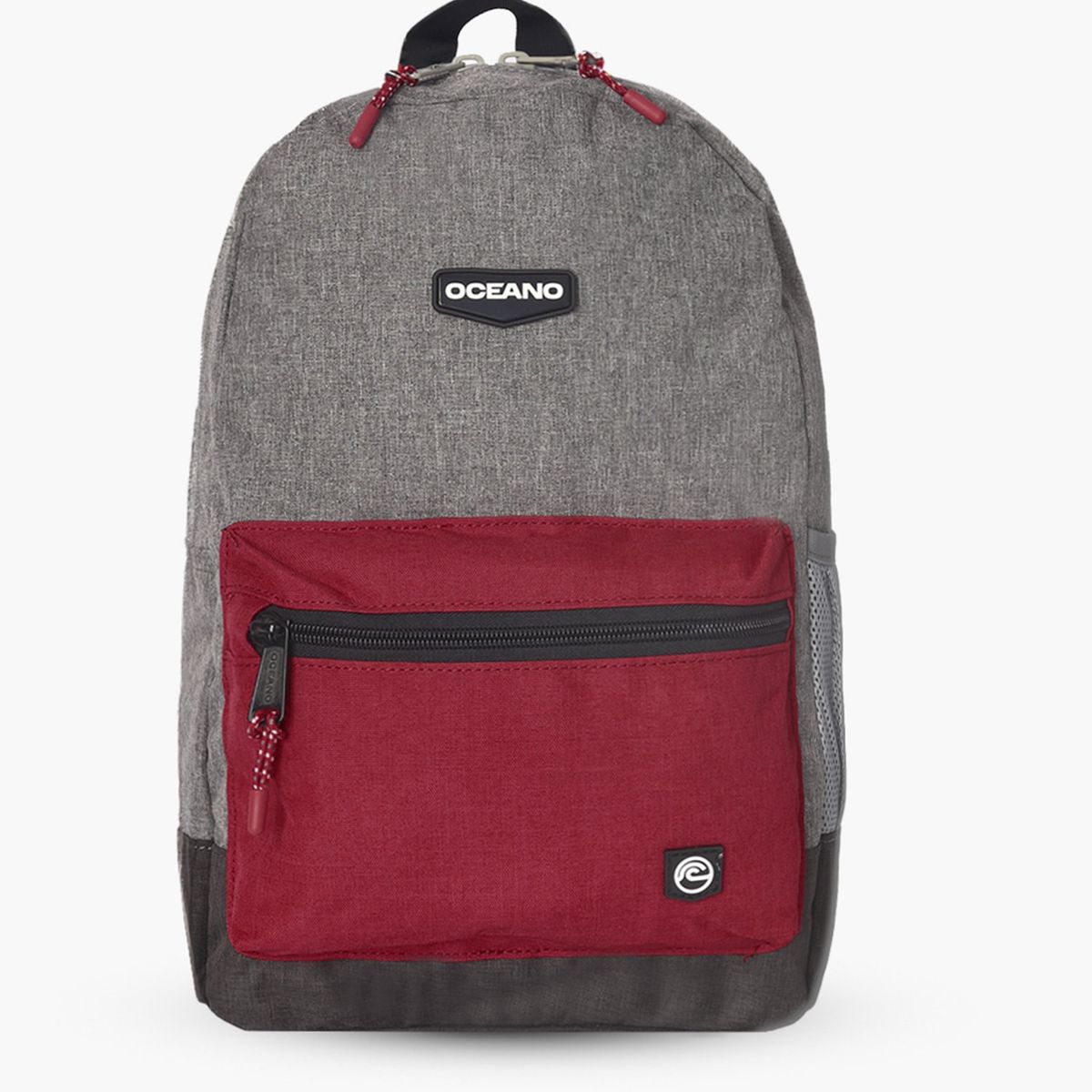 OCEANO - Mochila Oceano Sweet Plomo Rojo