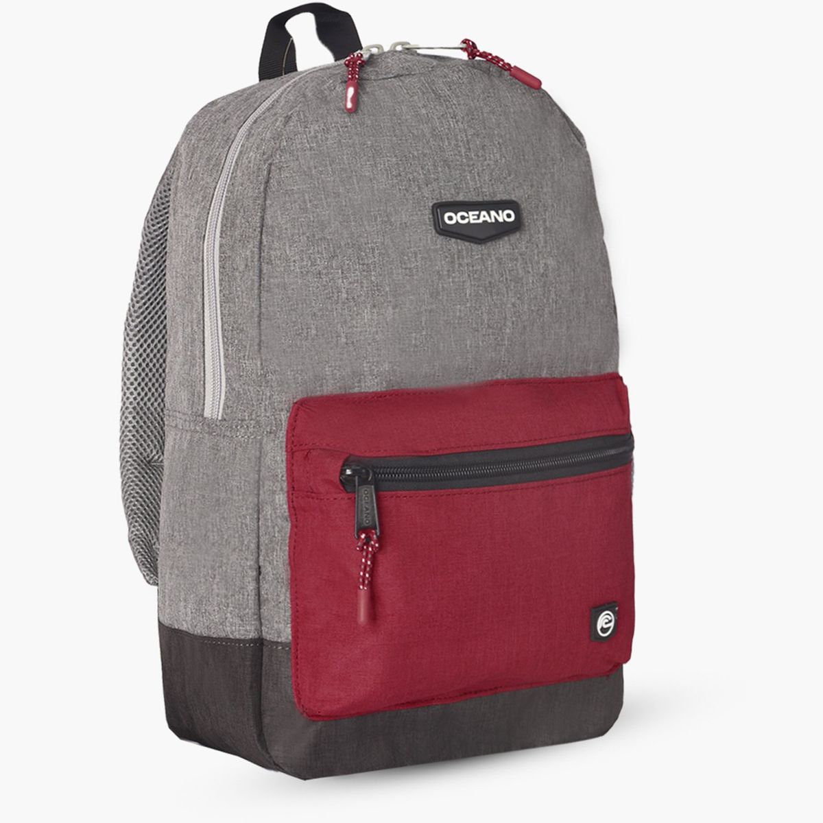 OCEANO - Mochila Oceano Sweet Plomo Rojo