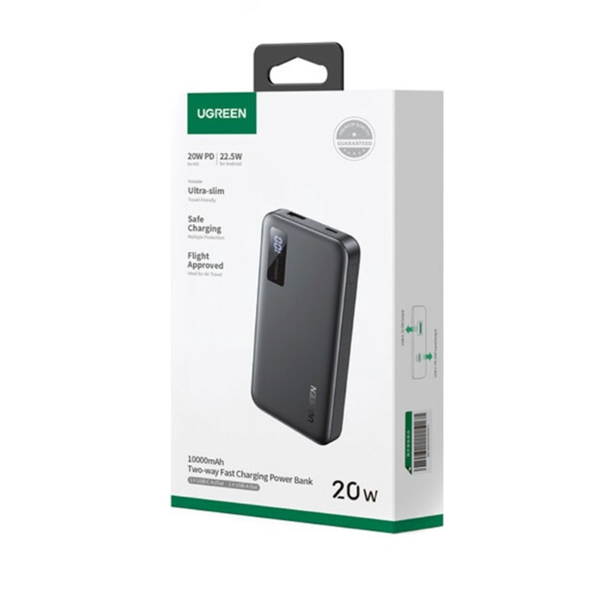 UGREEN - Power Bank Original Ugreen 10000 mAh de 20W