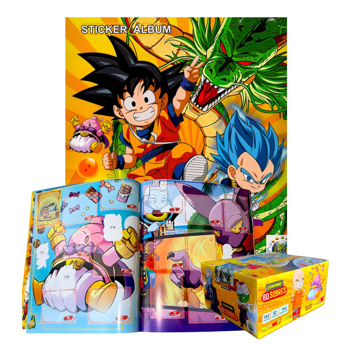 ORIGEN - Coleccionable Album + Pack 60 sobres - Daima full color