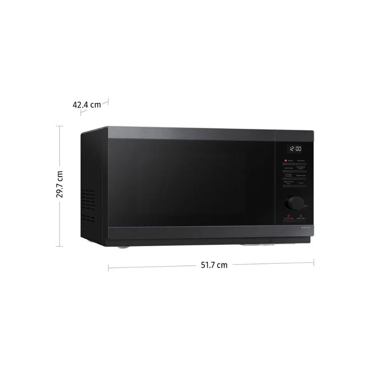 SAMSUNG - Horno Microondas Samsung MG32DG4524AGPE 32 Lts Negro