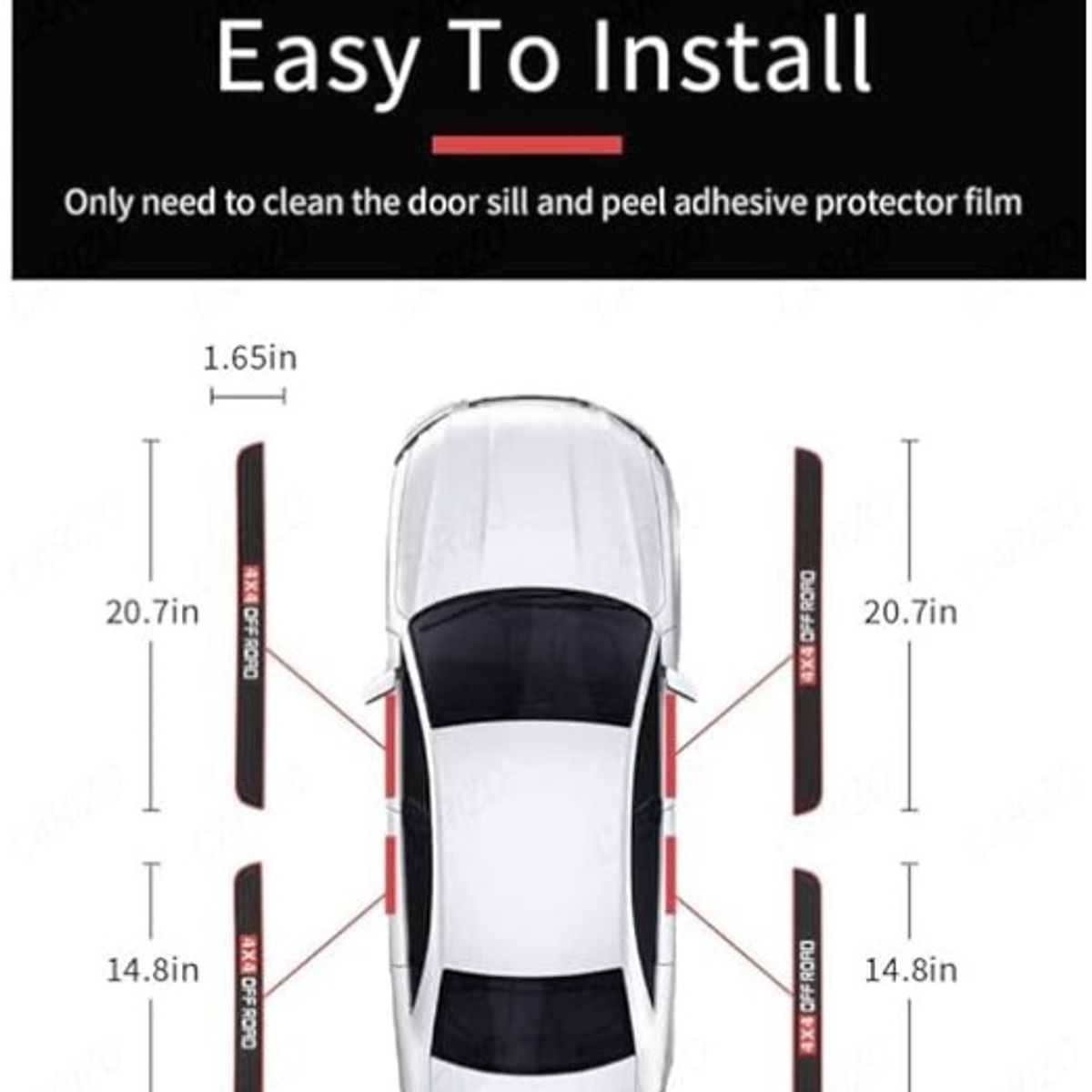 JET - Kit Protector De Pisaderas Universal Off Road