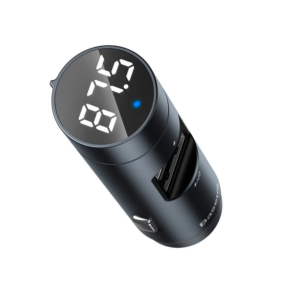 BASEUS - Cargador Baseus para Cigarrera de Auto Carro MP3 2 Puertos USB