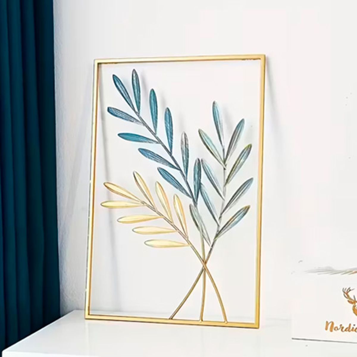 GENERICO - Adorno de Pared de Metal  Estilo Elegante para tu Hogar N°2